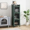 KTMBDW Display Storage Cabinet with Glass Door, Curio Cabinet with 5-Tier (4-Tier) Storage, HD&Tempered Glass Display Case for Home, Dining Room - 2 of 4