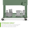 Best Choice Products 80qt Steel Rolling Cooler Cart w/ Bottle Opener, Catch Tray, Drain Plug, Locking Wheels - 4 of 4
