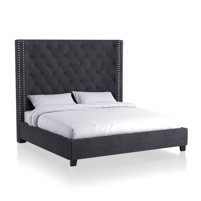 Sunil Wingback Upholstered Panel Bed - HOMES: Inside + Out, 5 of 8