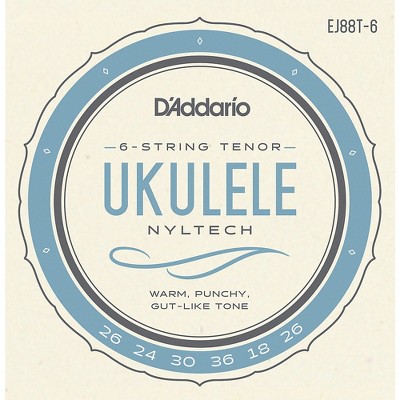 D'Addario D'Addario 6-String Nyltech Ukulele Strings Tenor