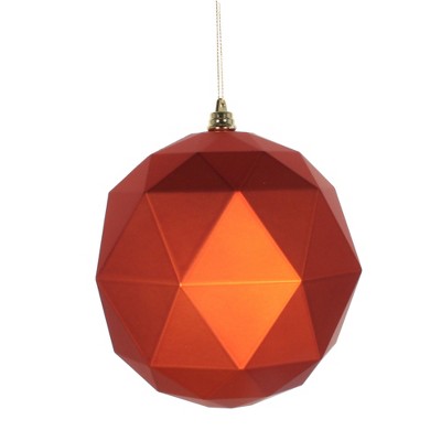 Vickerman 6" Geometric Ball Ornament
