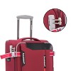 Lyngins 20//24/28/32 Inch 4 PCs Carry on Luggage Sets,Lightweight Suitcases Sets with Spinner Wheels and TSA Lock for Family Trips - 4 of 4