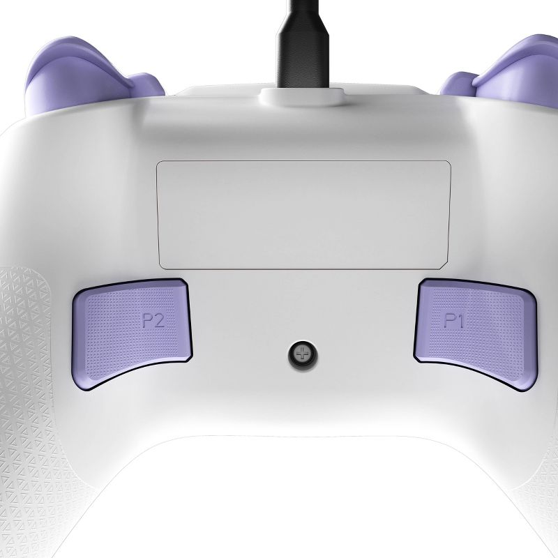 Turtle Beach REACT-R Wired Controller for Xbox Series X|S/Xbox One - White/Purple, 5 of 16