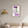 Art Remedy Dreaming of a dream Modern Color Block Abstract Wall Art Framed - 2 of 4