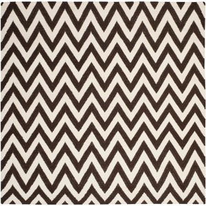 Dhurries DHU557 Hand Woven Flat Weave Indoor Rugs - Safavieh - 1 of 4