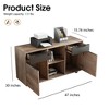 Bella Depot 47''W Filing Cabinet - 3 of 4