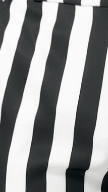 black white