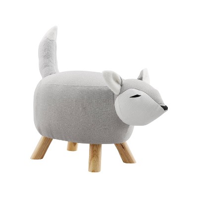 Fifer the Fox Stool Gray - Powell Company