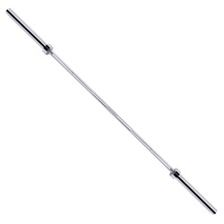 New Steel 7ft Olympic Weightlifting Barbell Bar w/ Clips FREE & FAST SHIPPING