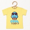 The Juniper Shop SmileyWorld Cool Summer Ice Cream Blue Toddler Short Sleeve Tee - 2 of 4