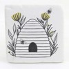 4.0 Inch Bee & Floral Coasters Flowers Beehive Queen Coasters - 3 of 4