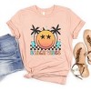 Simply Sage Market Women's Retro Beach Vibes Checkered Short Sleeve Graphic Tee - 3 of 3