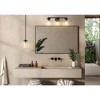 Thayer Modern 3-Light Vanity Fixture - Steel, Dimmable, Damp Rated, Ideal for Medium Vanities - 3 of 4