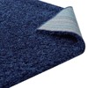 Modway Enyssa 5x8 Solid High Pile Shag Area Rug With In Navy - 4 of 4