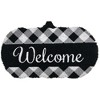 Briarwood Lane Coir Doormat 30x18 Black and White Pumpkin Fall Natural Fiber For Fall Coir Doormat - 3 of 3