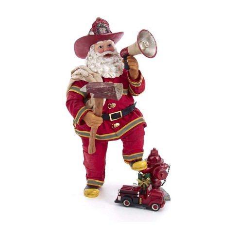 Kurt Adler Firefighter Uniform Christmas Tree Ornament J8509 New