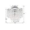 Crystorama Lighting Addis 4 - Light Flush Mount in  Polished Chrome - 2 of 4