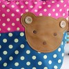 Slickblue Cute Bear Hand-Appliqued Tote Bag for Kids —Multi Color & Sizes, Shoulder Strap, Interior Pocket - 3 of 3