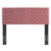 Modway Mercy Chevron Tufted Performance Velvet King/California King Headboard - 4 of 4