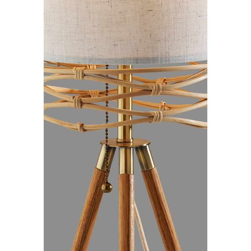 Melanie Table Lamp Natural - Adesso, 3 of 7