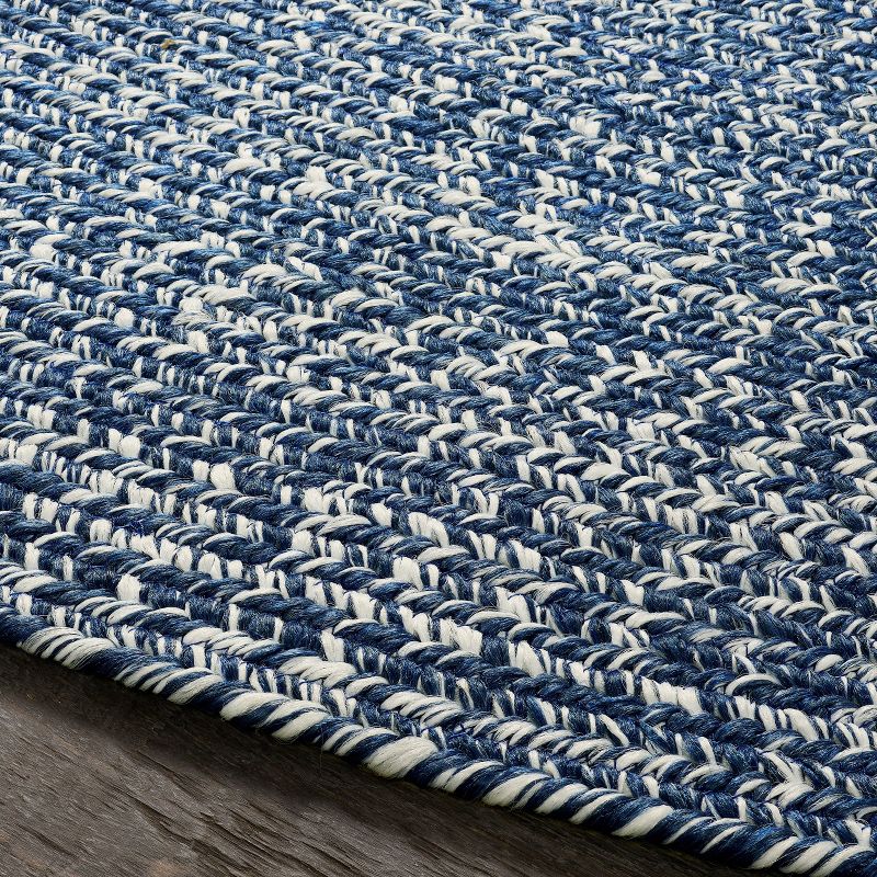 Braided Reversible Two-Tone Indoor Outdoor Runner or Area Rug by Blue Nile Mills, 4 of 8
