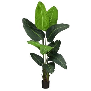 Nearly Natural 5-ft Travelers Palm Artificial Tree - 1 of 4