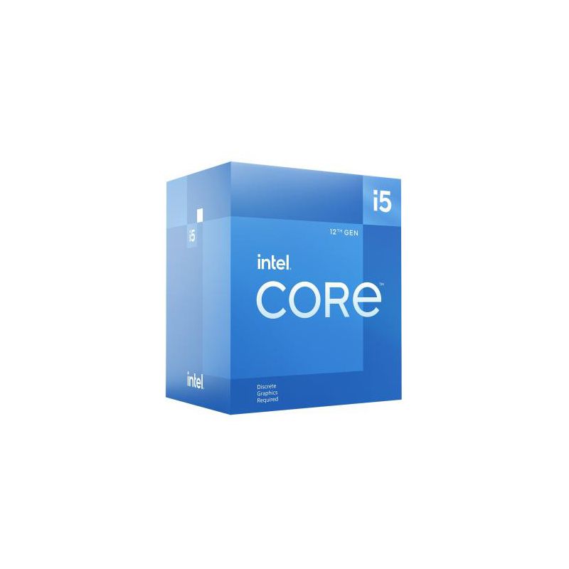Intel Core i5-12400F Desktop Processor - 6 Cores (6P+0E) & 12 Threads - Up to 4.40 GHz Turbo Speed - DDR5 and DDR4 support - PCIe 5.0 & 4.0 support, 2 of 7