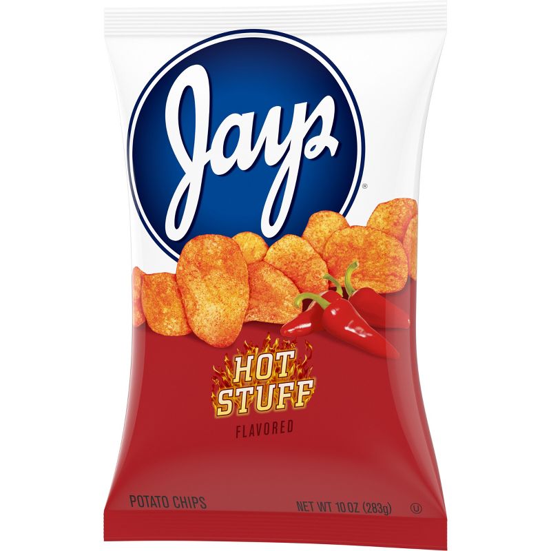 Jays Potato Chips Hot Stuff - 10oz, 4 of 7