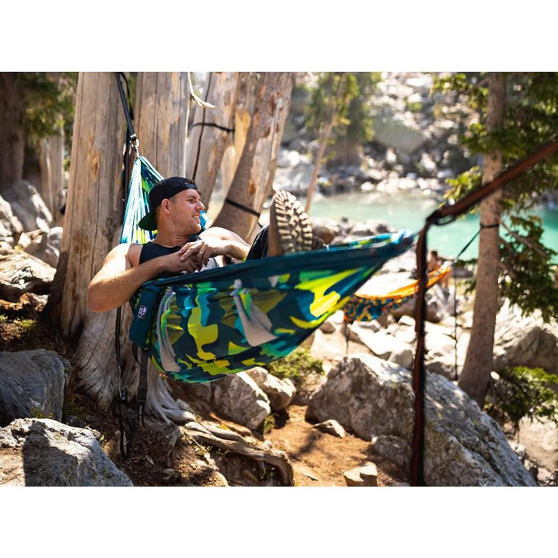 ENO, Eagles Nest Outfitters DoubleNest Print Lightweight Camping Hammock, 1 to 2 Person, 4 of 10