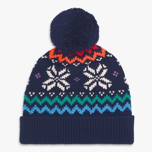 Primary Baby Rainbow Snowflake Fair Isle Beanie - 1 of 1