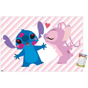 Trends International Disney Lilo and Stitch - Angel and Stitch Unframed Wall Poster Prints - 1 of 4