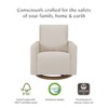 Babyletto Poe Channeled Swivel Glider - 4 of 4