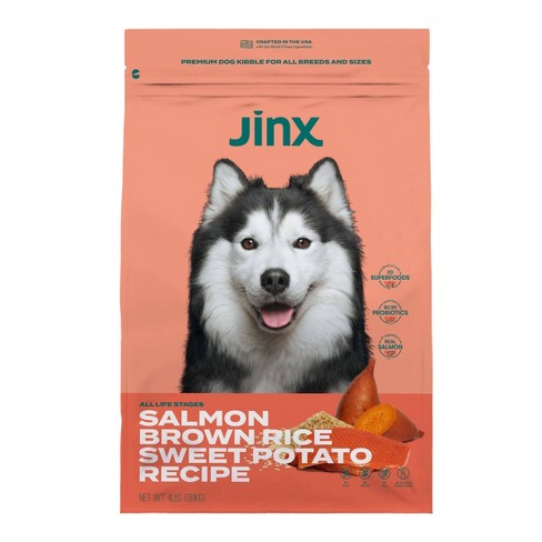 Jinx Dry Dog Food With Salmon Brown Rice Sweet Potato 4lbs