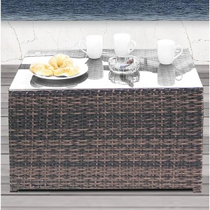 Fully Assembled Coffee Table (Brown) - 1 of 4