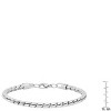 Steeltime Men's stainless steel fancy link bracelet. Color Options: Silver, Gold, Oxidized - 3 of 4