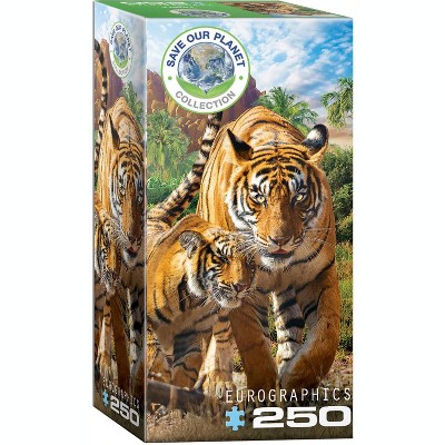 Eurographics Inc. Tigers 250 Piece Jigsaw Puzzle