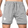 Zilpu Men's Quick Dry Athletic Performance Shorts wi/Zipper Pocket (5 inch) - 4 of 4
