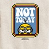 Boys' - Despicable Me Minions - Not Today Graphic Long Sleeve Fleece Sweatshirt - 2 of 4