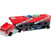 Hot Wheels Mega Hauler and 4 Cars Set, Mega Hauler Truck-4 Cars FPM81 - 3 of 4