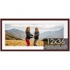 PosterPalooza | Brown Frame with White Photo Mat, UV Acrylic Front, Foam Board Backing, 60 Sizes Available - 2 of 4
