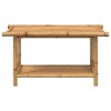 vidaXL Coffee Table Natural Bamboo Bamboo 35.4 x 19.7 x 17.7 in - 3 of 4