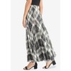 Jessica London Women's Plus Size Flowing Crinkled Maxi Skirt - image 4 of 4