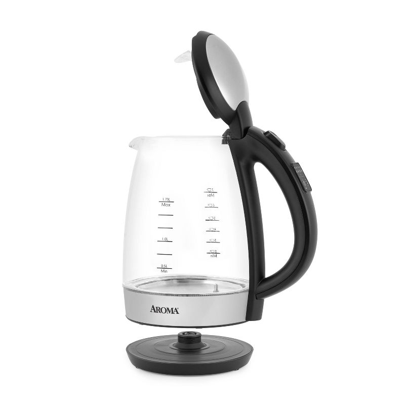 Aroma 1.7L Digital Glass Kettle, 4 of 10
