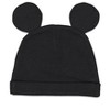 Disney Mickey Mouse Baby Bodysuit Pants Bib and Hat 4 Piece Outfit Set Newborn to Infant - image 4 of 4