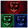 GustoWave 2/3PACK Halloween Scary Mask, LED Purge Mask with LED Light Up LED Mask for Cosplay, Halloween Costume, Halloween Festival Party-Unisex Mask - 2 of 4