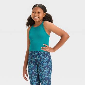 Girls' Seamless Cropped Tank Top - All In Motion™