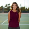 Dalix Womens Espresso Martini Muscle Tank - 3 of 4