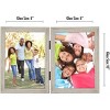 Americanflat Hinged Picture Frame with shatter-resistant glass - Available in a variety of sizes and styles - 3 of 4