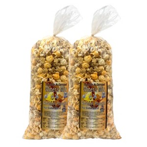 Gold Dust Kettle Corn 7 oz Miner's Mix Caramel & Cheese Popcorn Non-GMO - Pack of 2 - 1 of 4