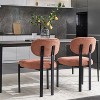 Vatros Dining Chairs Set of 2 Upholstered Dining Room Chairs - 2 of 4